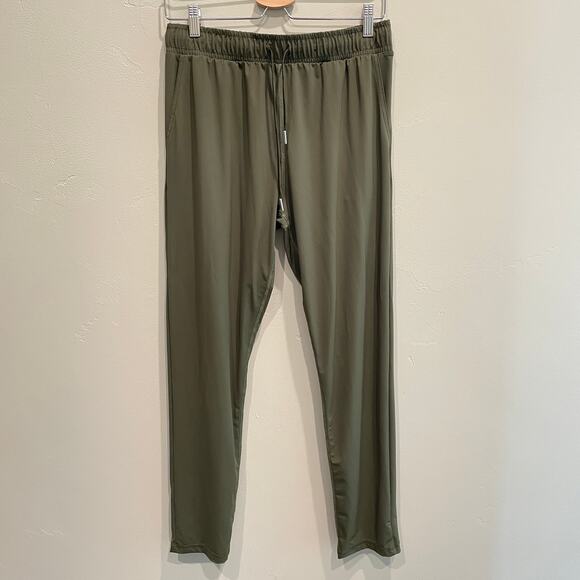 Zyia Active Everywhere Pants Olive Green - Size: Medium - Picture 1 of 6